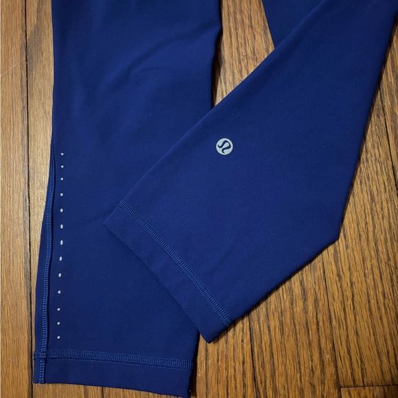 NWT Lululemon SWIFT SPEED HR Crop 21” Larkspur Blue size 4 - Picture 7 of 11